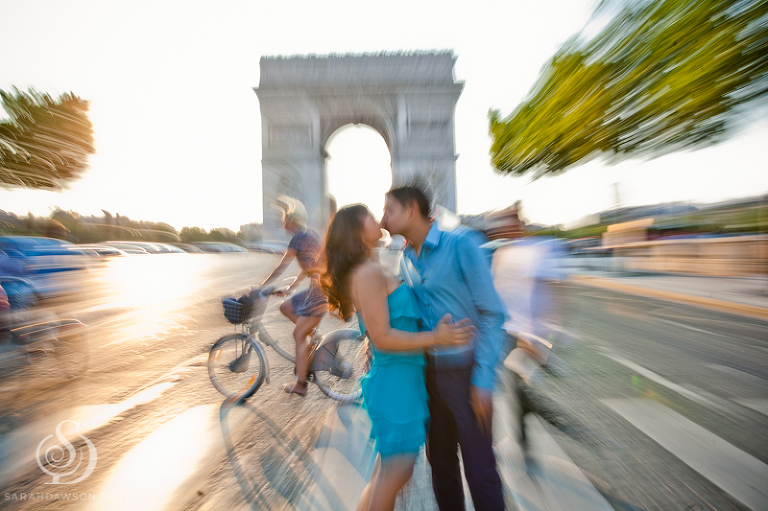 paris engagement session